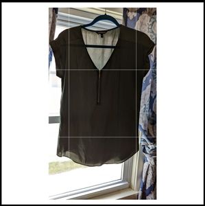 Olive green express shirt